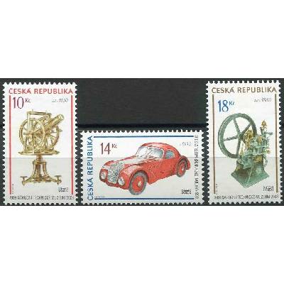 Česká pošta (2008) č. 556 - 558 ** - Česká republika - Technické muzeum