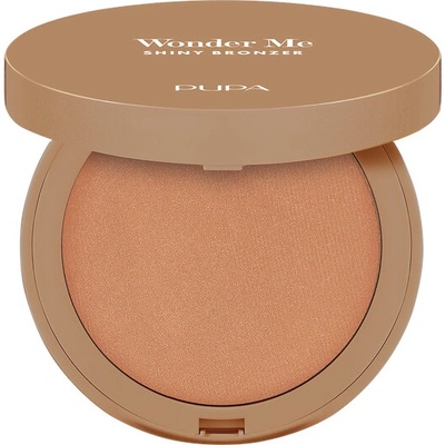 PUPA Milano Wonder Me Bronzer kompaktný bronzujúci púder pre dokonalú pleť 001 Light Neutral 7,5 g