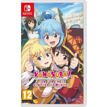 PQube Konosuba! God's Blessing on this Wonderful World! Love for these Clothes of Desire! (Switch)