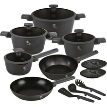 Berlingerhaus s titanovým povrchom 15 ks Antracit Collection BH-8141