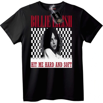 NOONEBRAND Billie Eilish Hit Me Hard and Soft T-Shirt - L, Black