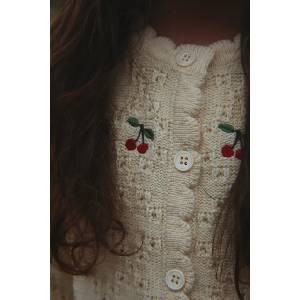 Konges Sløjd жилетка за деца от вълна COCOLO CARDIGAN (KS105949.9BY2)