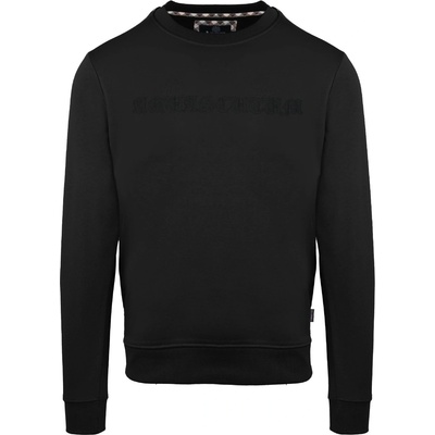 Aquascutum Блуза Aquascutum Men's Round Neck Crew Sweatshirt - Black