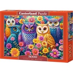Castorland Пъзел Castorland от 3000 части - Среща на цветя и сови (С-300723-2)