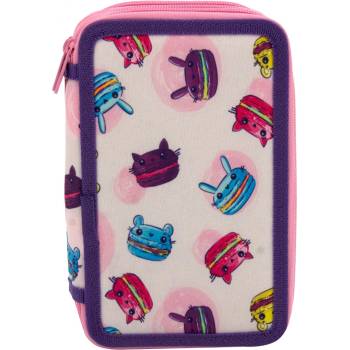 OCTOPUS Несесер Octopus, троен, празен, MACARONS (18632-А-MACARONS)