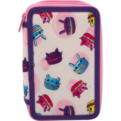 OCTOPUS Несесер Octopus, троен, празен, MACARONS (18632-А-MACARONS)