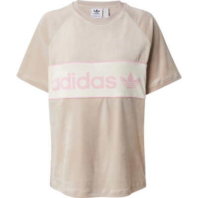 Adidas Тениска 'ny' бежово, размер m