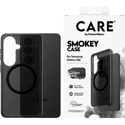 Panzer Калъф CARE - Urban Explorer Smokey w. Black Qi, Galaxy S26, черен (5715685034145)