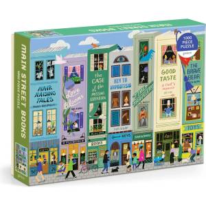 Galison - Puzzle Main Street Books - 1 000 piese