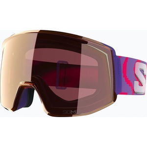 Salomon Скиорскa маска Salomon Skarn Prime Sigma S2+S1 ultra violet/sigma copper/sigma clear pink