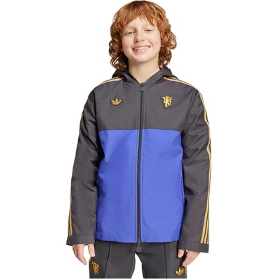 ADIDAS Анорак Adidas Manchester United Terrace Icons parka - Black (Utility Black)