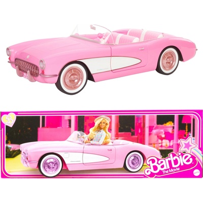 Barbie Růžový filmový kabriolet