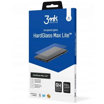 3mk Protection Защитно фолио 3mk HardGlass Max Lite за iPhone 15 Pro, Черно (5903108531030) (5903108531030)