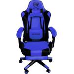 ROXPOWER Геймърски стол RoXpower T-ROX GC75, еко кожа, 150 kg, син (GC75 BLUE)