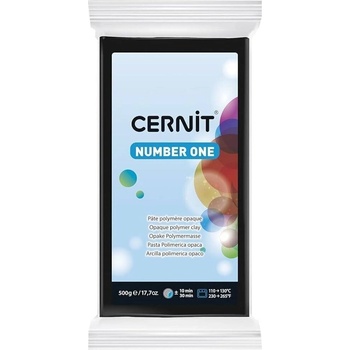 Image 1 of Cernit Polymer Clay N°1 Полимерна глина Black 500 g (CE0900500100C)