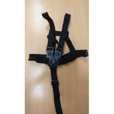 Hajdalánek Bezpečnostní popruhy k rostoucí židli ELA černá