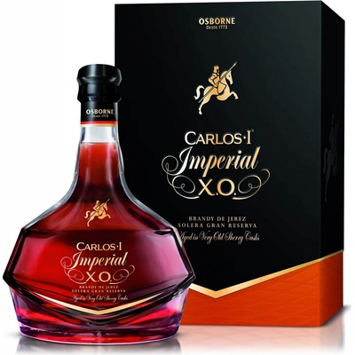 Carlos I. Imperial XO 40% 0,7 l (kazeta) – Zboží Dáma
