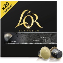 L´OR Espresso Onyx Intenzita 12 hliníkové kapsule do Nespresso 20 ks