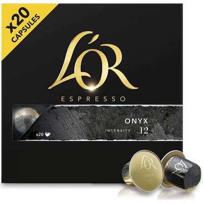 L´OR Espresso Onyx Intenzita 12 hliníkové kapsule do Nespresso 20 ks