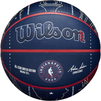 Wilson Топка Wilson 2024 NBA ALL STAR COLLECTOR BASKETBALL wz2015601xb Размер 7