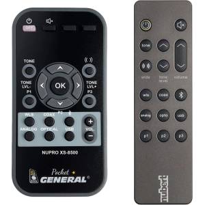 GENERAL NUBERT nuPro XS-8500RC - дистанционно управление дубликат (nuPro XS-8500RC) Дистанционно