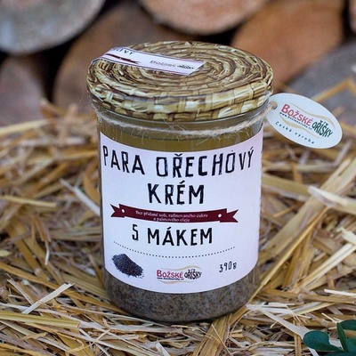 Božské Oříšky Para orechový krém s makom 390 g