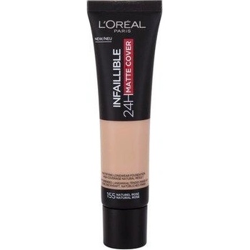 L´Oréal Infallible 32H Matte Cover Foundation Matující make-up 155 Naturel Rosé 30 ml