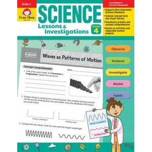 Science Lessons and Investigations, Grade 4 Teacher Resource | Evan-Moor Educational Publishers (ISBN: 9781645140061)