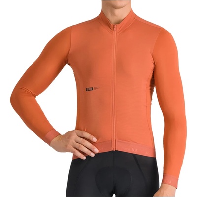 Sportful Мъжка фланелка с дълъг ръкав за колоездене Sportful SRK Jersey Long Sleeves Cycling jersey - Sienna Glow (056-3899-0511)
