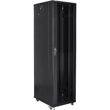 Lanberg Комуникационен шкаф Lanberg rack cabinet 19" free-standing 37U / 800x800 self-assembly flat pack, black (FF01-8837-12B)