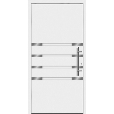 Splendoor Hliníkové vchodové dvere Moderno M450/B, biele, 110 P