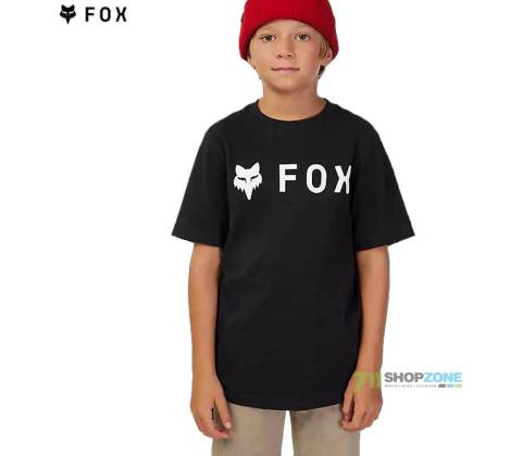 FOX Yth Absolute Ss Tee Black