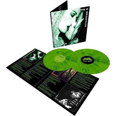 Warner Type O Negative: Bloody Kisses: Suspended In Dusk (Coloured Green & Black Vinyl) - 2Vinyl (LP) (068607)