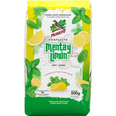 Pajarito Čaj Yerba Maté menta limon 500 g