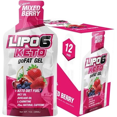 Nutrex Lipo-6 Keto goFAT Gel, 30ml