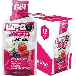 Nutrex Lipo-6 Keto goFAT Gel, 30ml
