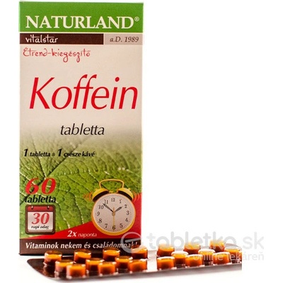 Naturland Koffeín 60 tabliet