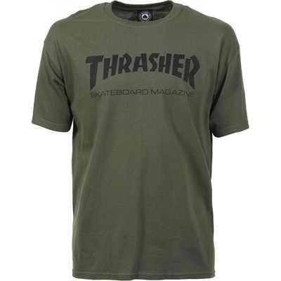 Thrasher Skate Mag army Green