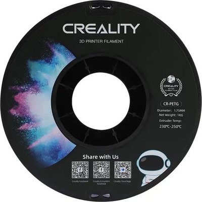 Creality CR-PETG 1,75 mm 1 kg transparentný