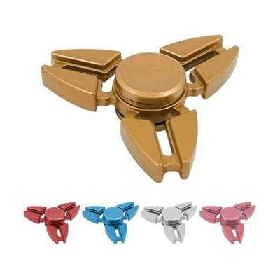 Spinner Fidget matný kov 5,5cm střibrný matný