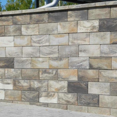 Prvek plotový Best Luneta IV colormix arabica – 400×200×200 mm