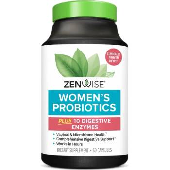 Zenwise Women's Probiotics | with 1 Billion Active Cells [60 капсули]
