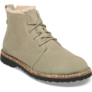Birkenstock Дамски зимни ботуши Birkenstock Women's Uppsala Mid Suede Shearling Winter boots - Taupe - размер 36 (121-1075-0311)