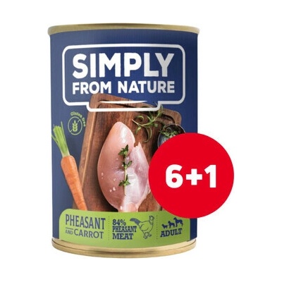 Simply From Nature Bažant s mrkvou 7 x 400 g