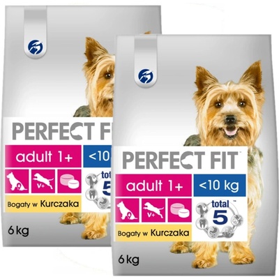 Perfect Fit Adult 1+ Small bohaté na Kuřecí 2 x 6 kg