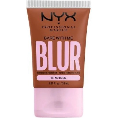 NYX Professional Makeup Bare With Me Blur Tint hydratačný make-up 18 Nutmeg 30 ml