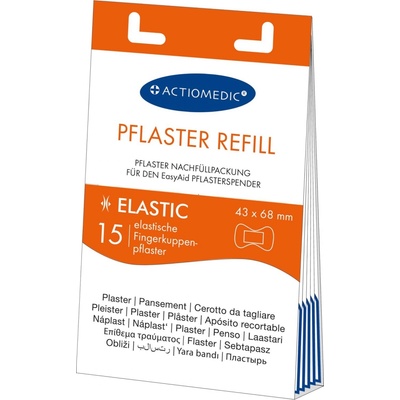 EasyAid 15 ks ELASTICKÉ elastické náplasti na prsty