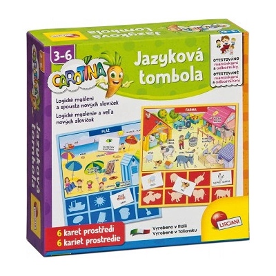 Piatnik LSC Jazyková tombola CZ SK