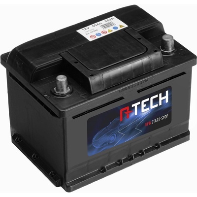 A-Tech EFB START-STOP 12V 60Ah 550A 56008