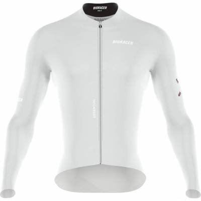 Bioracer Мъжка фланелка с дълъг ръкав за колоездене Bioracer Epic Long Sleeve Jersey Cycling jersey - Cool Grey - размер M (056-4261-0112)